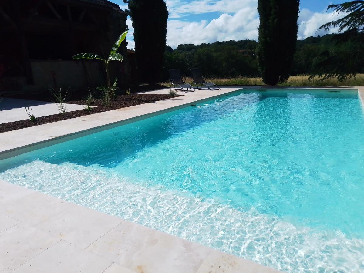 Gite Lot'Ivier Piscine Nature Lot Montayral Exterior foto